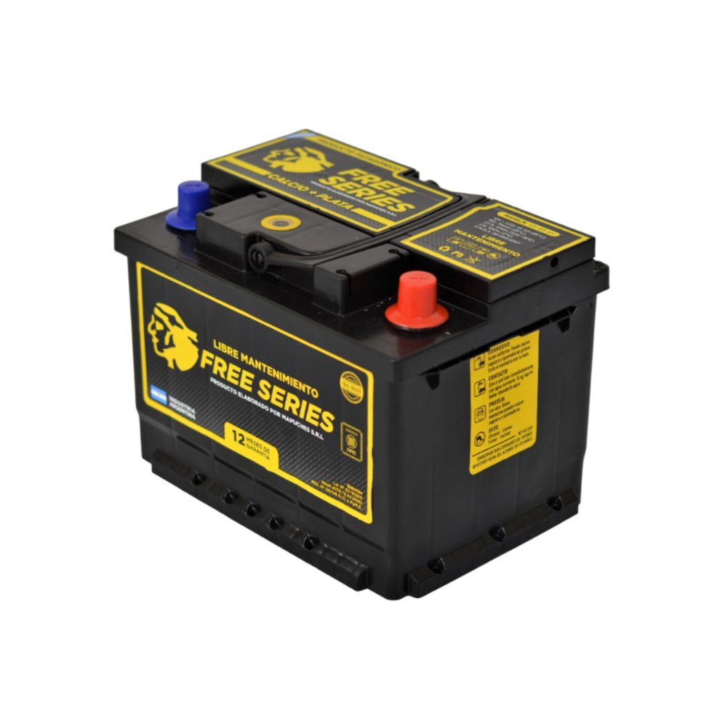 Batería de Arranque para Auto 12V 65Ah Free Series M416 vista lateral