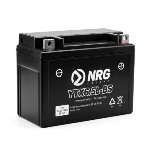 Batería de moto NRG YTX6.5L-BS 12V 6,5Ah AGM, positivo a la derecha